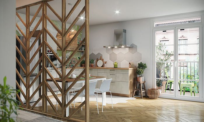 séparation bois Maroc